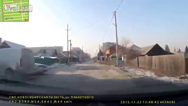 Пиян шофьор от Новосибирск  