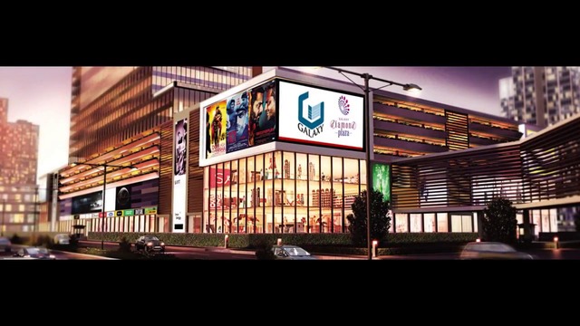 Galaxy Diamond Plaza Commercial Complex at Gaur Chowk, Noida Extension