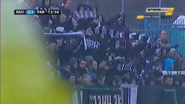 Рад Белград - Партизан 2:2 ( Два гола на Божинов )  