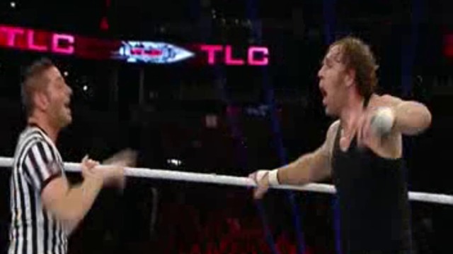 Dean Ambrose печели интерконтиненталната титла от Kevin Owens - Wwe Tlc 2015 vs  