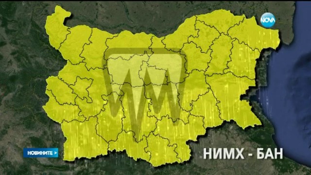 Времето от утре 03.01.2016- Жълт код за валежи от сняг и дъжд в цяла България