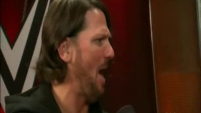 Chris Jericho vs Aj Styles ( Debut on Raw ) - Wwe Raw 25012016  