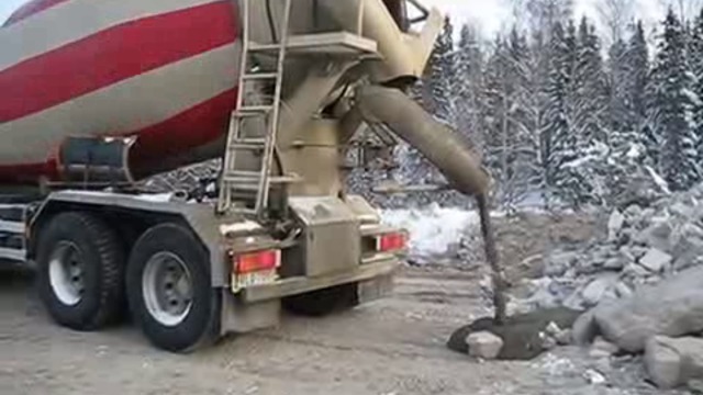 Concrete mixer automatical