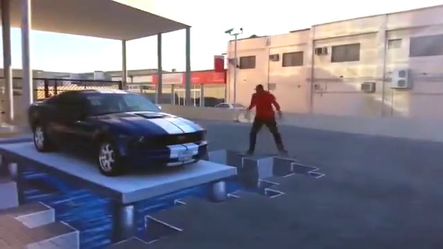 Шеги с 3D рисуване