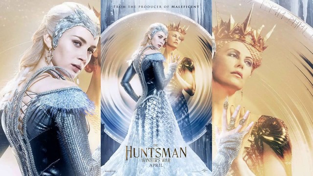 8 бр. плакати на Ловецът: Ледената война (2016) The Huntsman: Winter's War - official movie posters HD