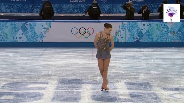 Аделина Сотникова. Фигурно пързаляне - волна програма. Сочи 2014 г.