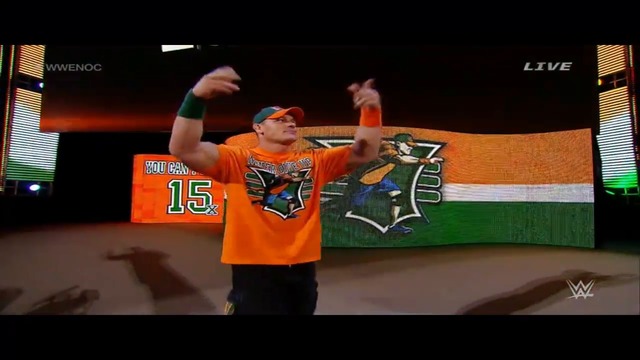 WWE John Cena vs. Seth Rolins United States Championship ЧАСТ 1