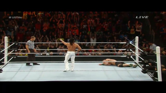 WWE John Cena vs. Seth Rolins United States Championship ЧАСТ 2