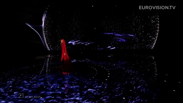 Edurne - Amanecer (Spain) - LIVE at Eurovision 2015 Grand Final