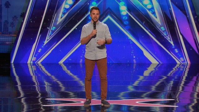 D.J. Demers- Comedian with Hearing Aid Connects with the Crowd - America's Got Talent 2016 Auditions
