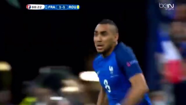 Решаващият гол - Франция - Румъния 2:1