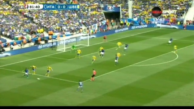Италия – Швеция 1:0