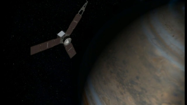 Сондата "Джуно" (Juno mission) се отправи към най-голямата планета в Слънчевата система Jupiter