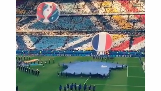 Церемония по закриването Closing Ceremony EURO 2016 France vs Portugal 0-1