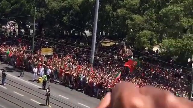 От телефона на Кристиано Роналдо