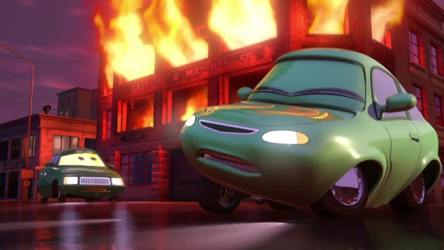 Cars Toon - Martin le Pompier (на френски)