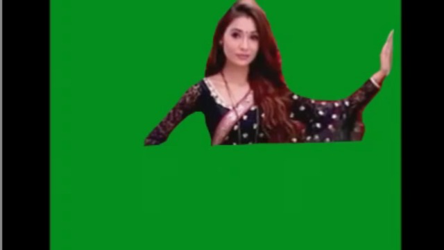 Sara Khan Green Screen