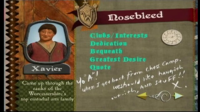 Шрек Трети (2007 DVD) - Допълнителни материали: Годишния алманах на академията на Уорчестършир