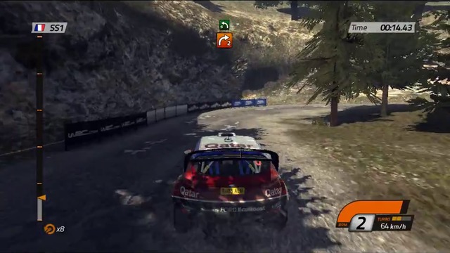 WRC4 Rally France gameplay for Nokia 3313_(1280x720).MP4
