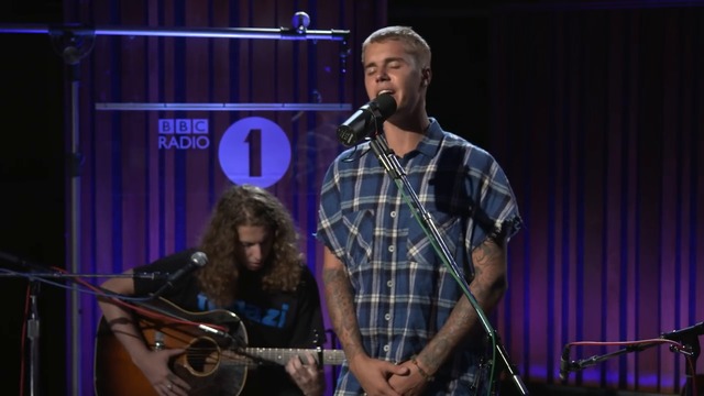 Justin Bieber - Cold Water in the Live Lounge ,2016