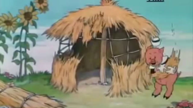 Трите прасенца, мултфилм