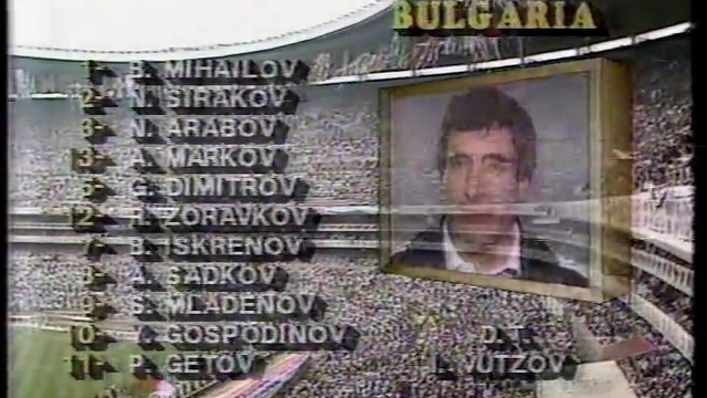 Italia 1-1 Bulgaria, México 86