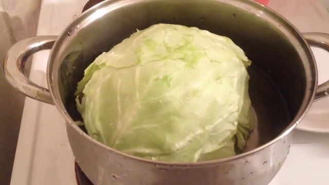 Постни зелеви сарми с ориз