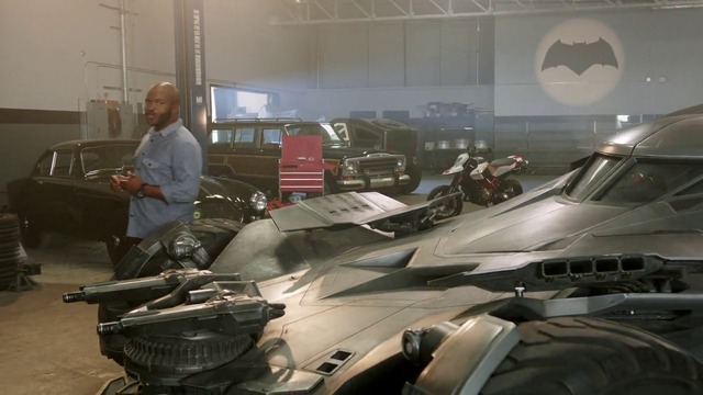 новият Батмобил = колата на Батман срещу Супермен / Батмобилът / BvS extras #04. Accelerating Design: The New Batmobile