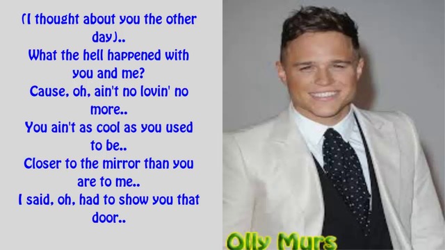 [Lyrics] Olly Murs - Grow Up