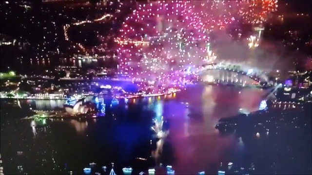 Нова година в Сидни 2017г.