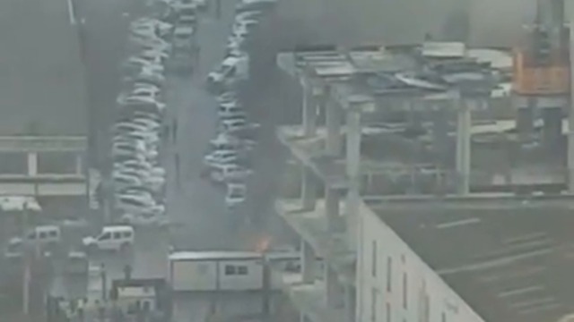 Голяма експлозия в турският град Измир - Large explosion at Izmir, Turkey