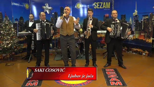 Saki Cosovic - Ljubav je jaca  (Tv Sezam 2017)