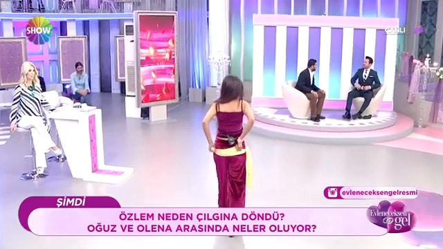 Solmaz yeni talibi için oynadı!