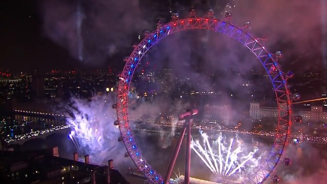 ---London Fireworks 2016 -_2017 - New Year's Eve Fireworks - BBC One - YouTube