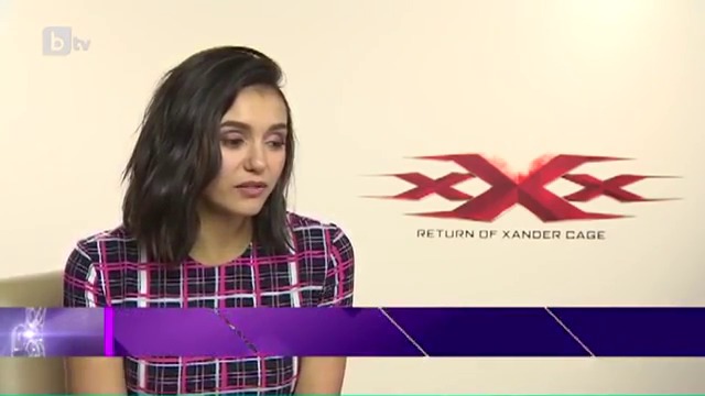 Nina Dobrev's first interview for Bulgarian TV ever [21 Jan 2017]