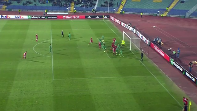 Лудогорец 1-2 ФК Копенхаген 16.02.2017г
