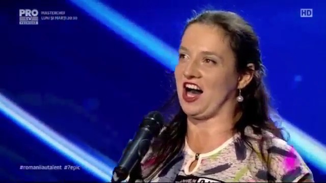 Жена с уникален глас получи златния бутон - Румъния търси талант 2017