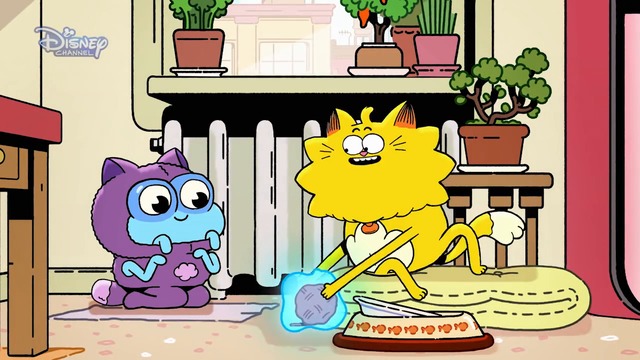 Псевдокотка - Котката извънземното и...Заключ.  Само по Дисни Чанъл!