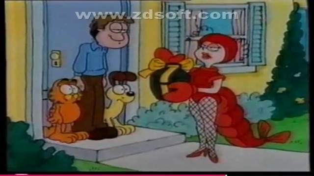 Гарфилд и приятели: Морско блюдо, Въобще не е смешно, Нападението на рибките мутанти (бг аудио) VHS Rip Мейстар филм 2005