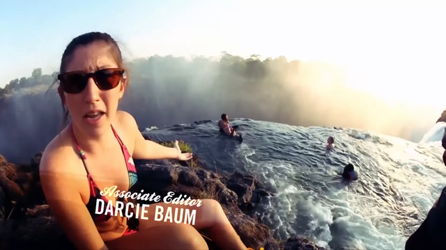 Kirby Griffin Makes A Splash In Victoria Falls' Devils Pool - Sports Illustrated Swimsuit.MKV