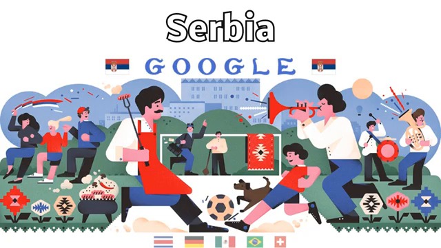 World Cup 2018 ⚽ Световно Първенство по Футбол 2018 ⚽ с Google Doodle ⚽