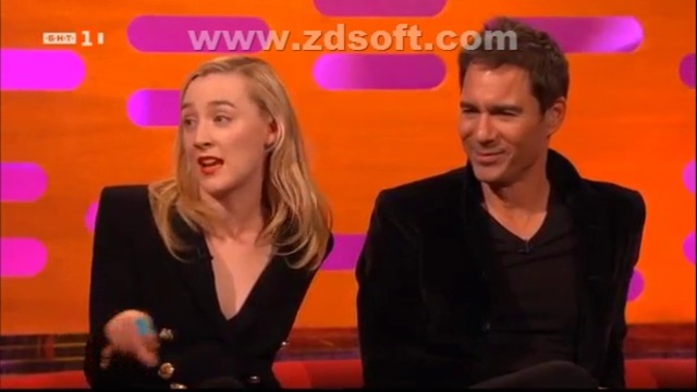 Шоуто на Греъм Нортън - Сърша Ронан, Роб Бекет, Ерик Маккормак, Дебра Месинг, Кийла Сетъл (бг аудио) (част 2) TV Rip БНТ 1 13.01