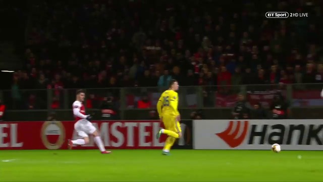 БАТЕ Борисов - Арсенал 1:0 / Лига Европа